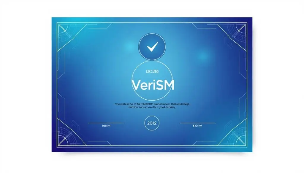 VeriSM Certification